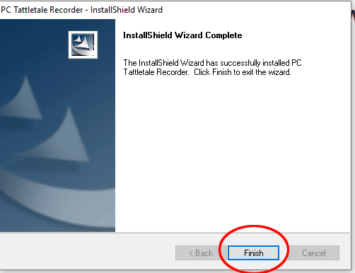 terminer l'installation