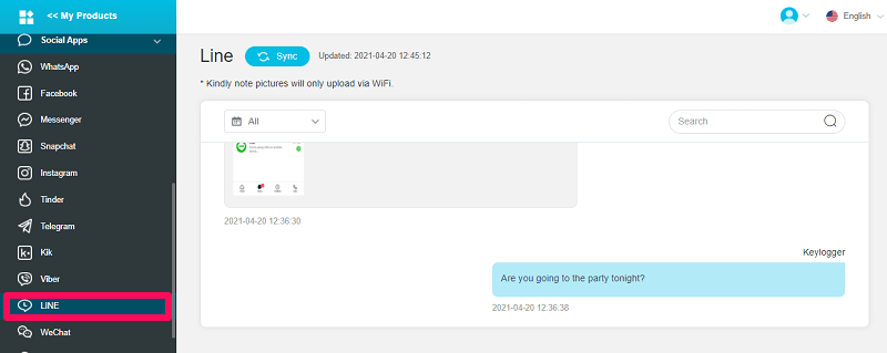 conversation sous forme de texte