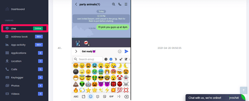 chat de groupe en ligne