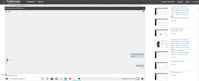 Hangouts Chats sur PC