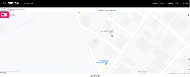 Emplacement de pcTattletale