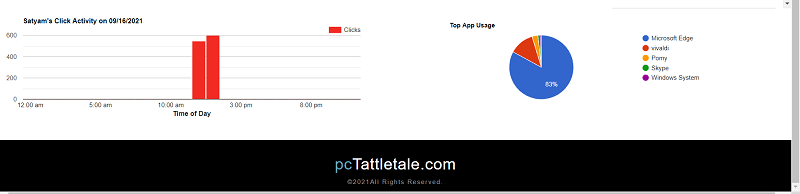 activité informatique des employés