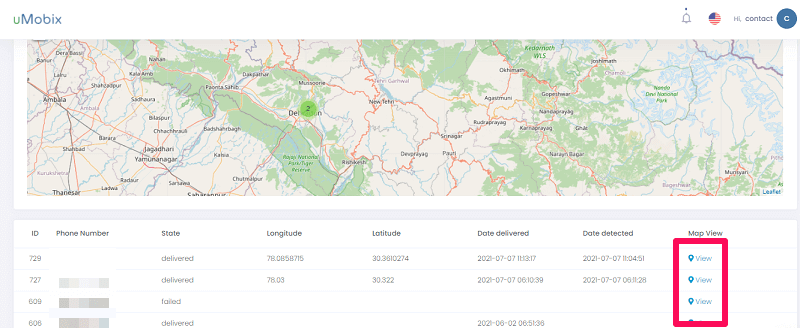 trouver l'emplacement des personnes avec le numéro de téléphone