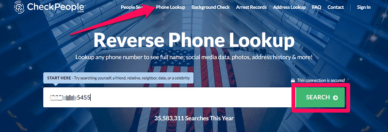 rechercher des personnes par téléphone