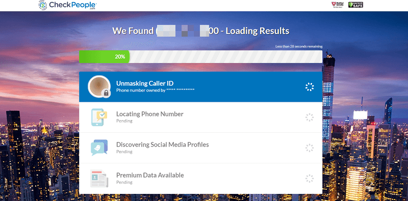 recherche inversée de téléphone