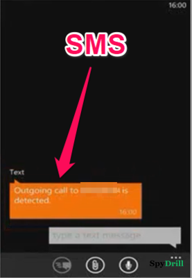 appel intercepter sms