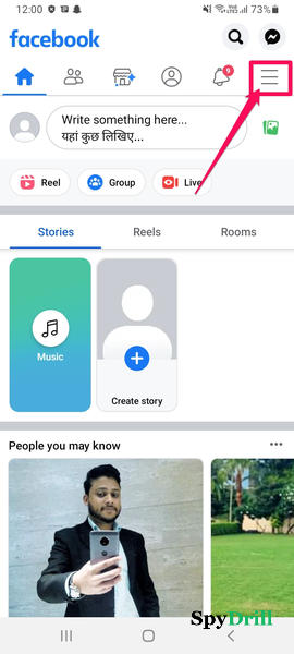 menu hamburger fb