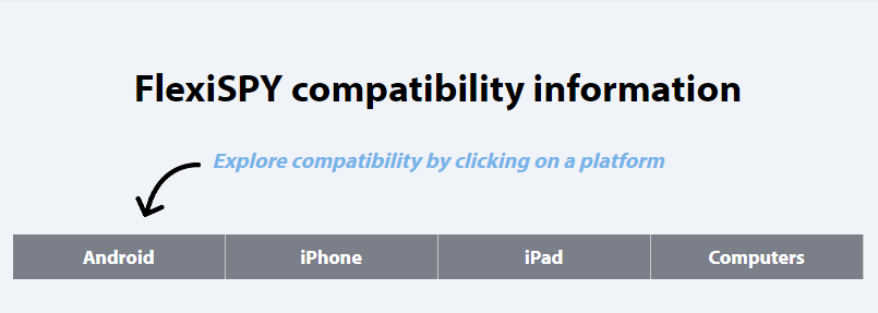compatibilité flexispy