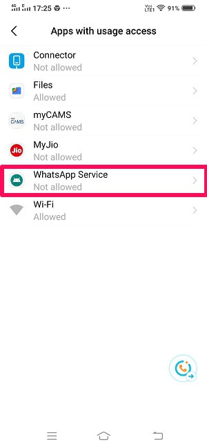 accès d'utilisation pour kidsguard pour WhatsApp