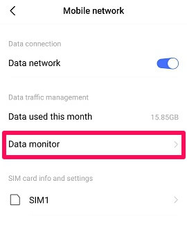 vérifier les données utilisées