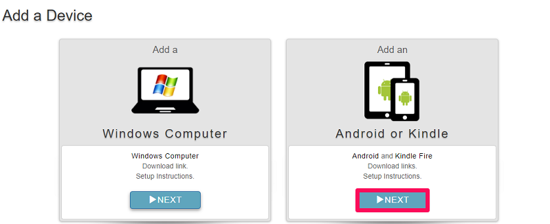 add device to monitor