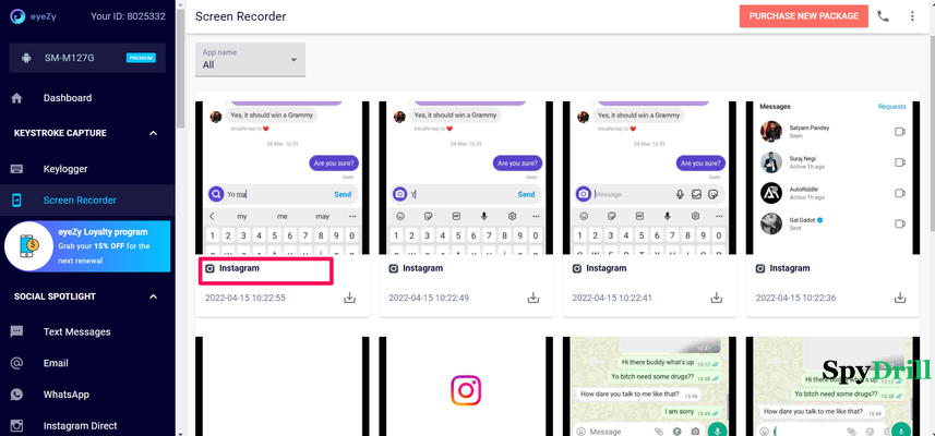 visionneuse insta dm