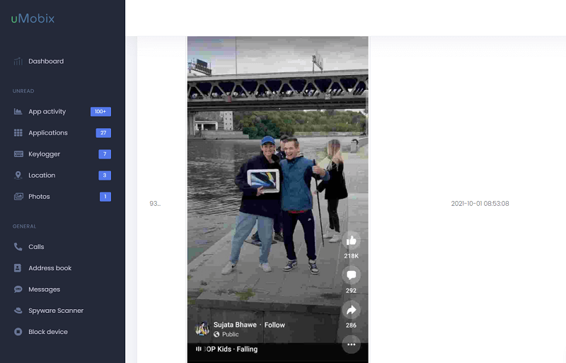 suivi facebook