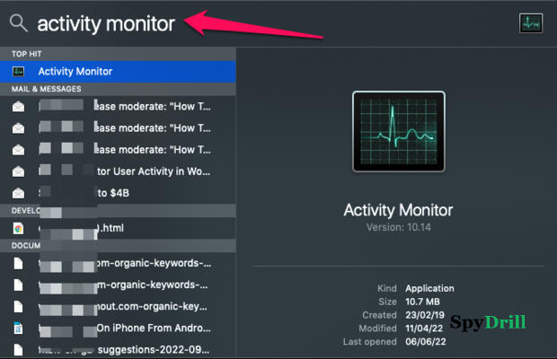 moniteur d'activité