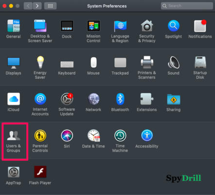 Groupes d'utilisateurs